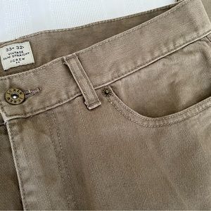 J.Crew Khaki Mens Jean-style Slacks